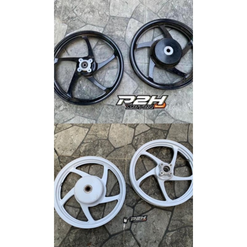 velg DAICHI made in thailand 140/160 ring 14 untuk Mio Sporty/Smile/Soul, Fino Karbu, Nouvo