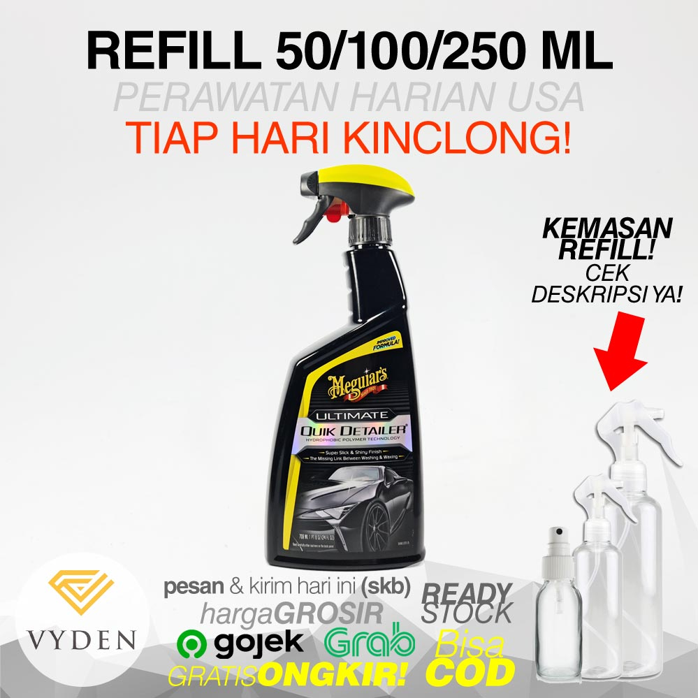 MEGUIARS Ultimate Quik Detailer ECER Perawatan Harian Efek Talas MURAH