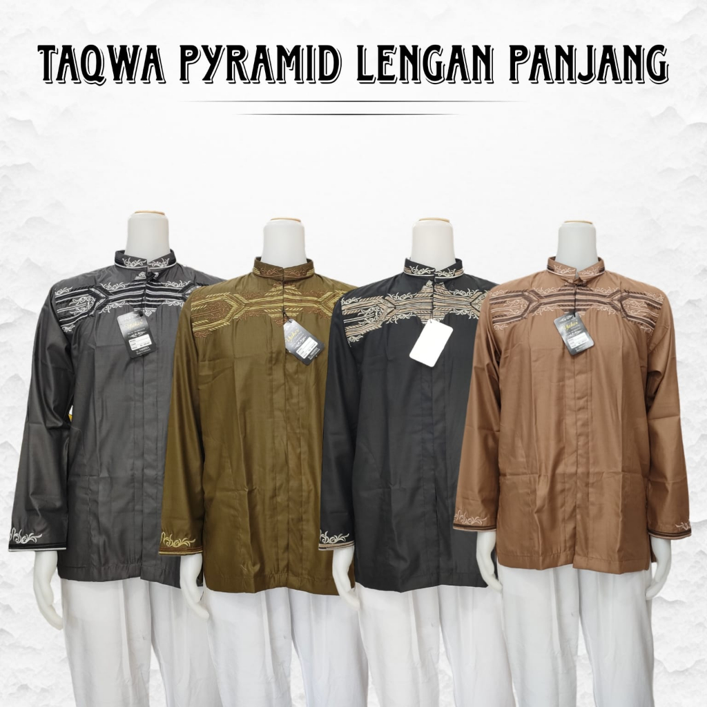 BISA COD / TAQWA YAHER PYRAMID KATUN TOYOBO LENGAN PANJANG / TAQWA TRENDING