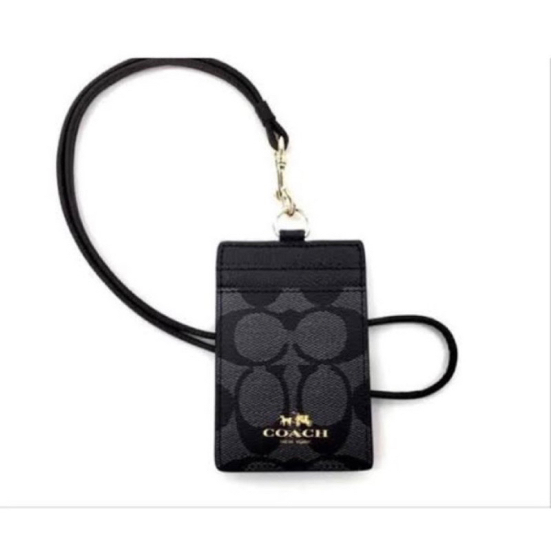 Coach ID Lanyard Collection Card Holder (F 63274)