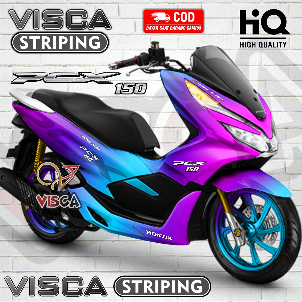 Decal PCX 150 New Full Body - Stiker PCX 150 New Full Body - Dekal PCX 150 New Full Body - Striping 