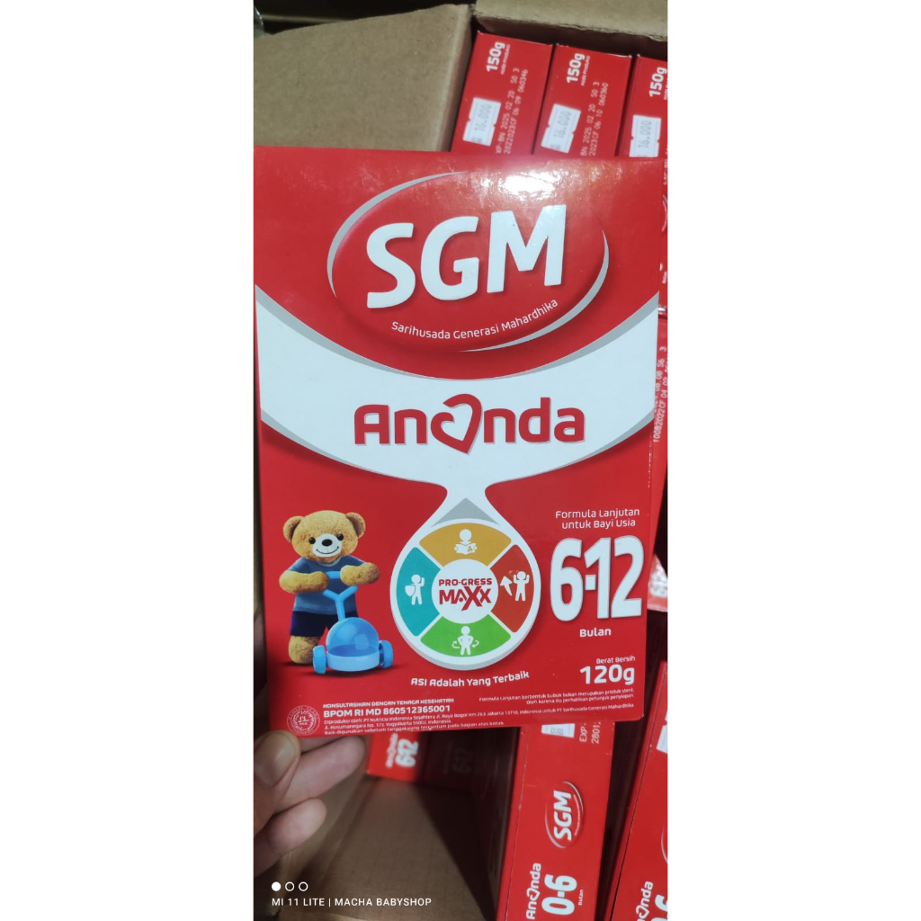 SGM Anada 0-6 / 6-12 120gram murahh