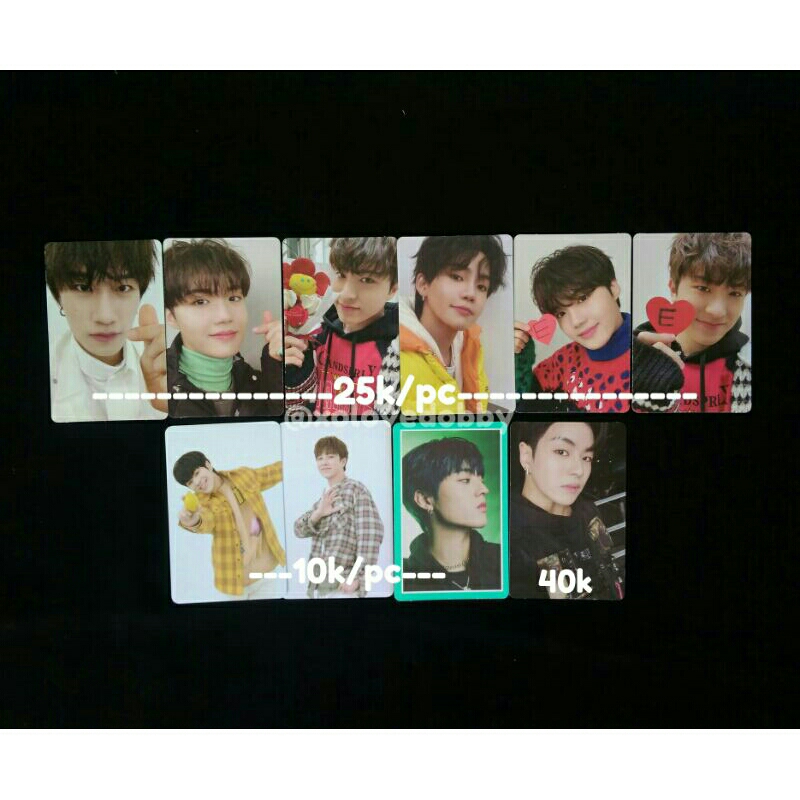 PHOTOCARD/PC TREASURE THE SECOND STEP HYUNSUK HARUTO JUNGHWAN YEDAM DOYOUNG JAEHYUK