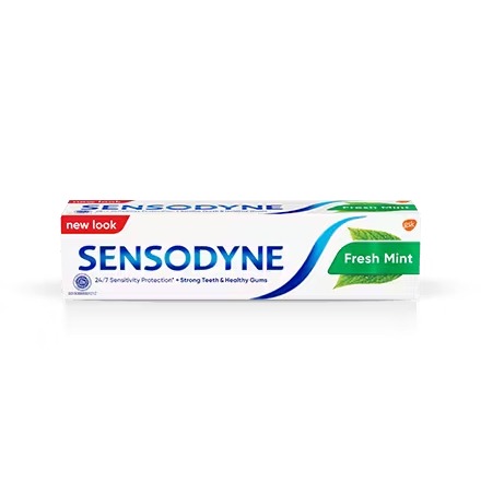 SENSODYNE  100gr   DEEP CLEAN, FRESH MINT, COOL GEL, HERBAL  PASTA GIGI TOOTH PASTE