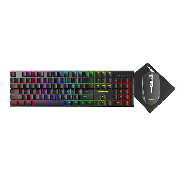 Keyboard Gaming Combo 3 in 1 NYK Nemesis HUSKAR KC400