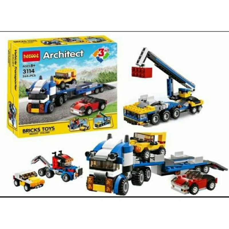 Lego Architect Decool 3 in 1
