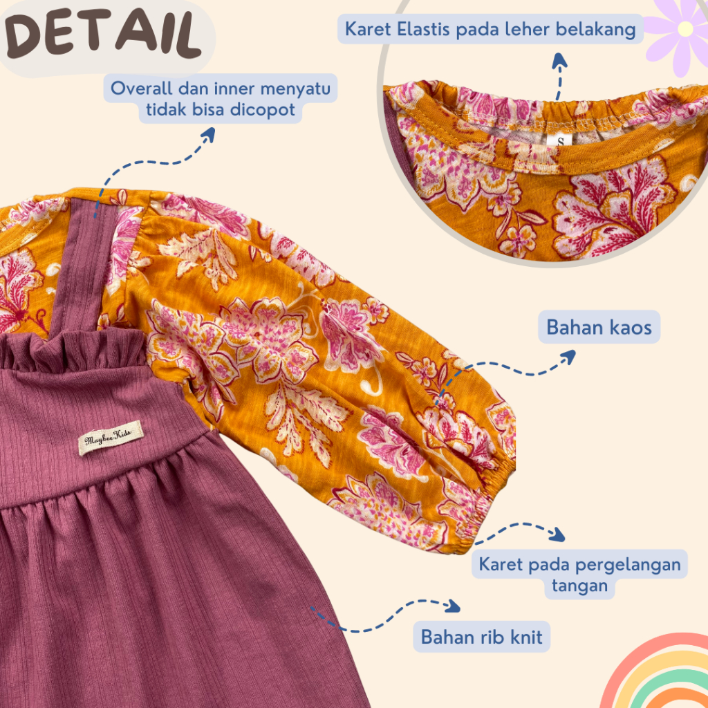 6 BLN - 4 THN DRESS BAYI KEYRA DRESS BAYI PEREMPUAN V2