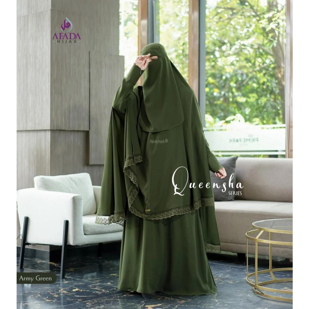 QUEENSHA SET GAMIS by AFADA klambieakhwat | Bahan wolfis deluxe