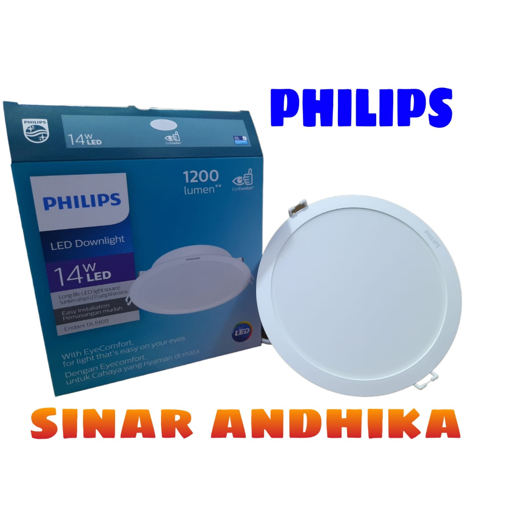 LED DOWNLIGHT 14 WATT PHILIPS DL190B