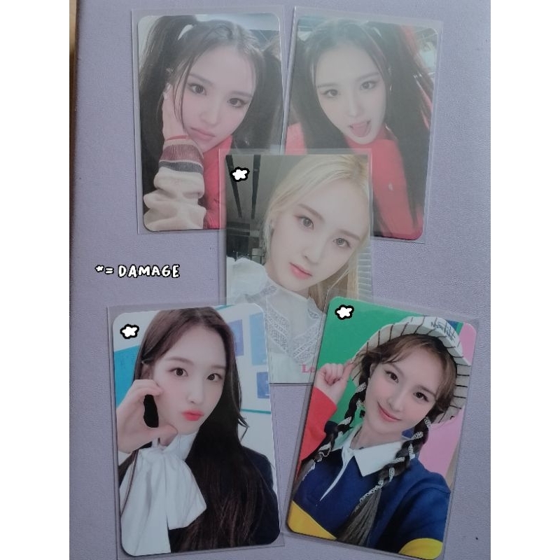 Pc photocard Weeekly Jihan Jaehee play game we are we play