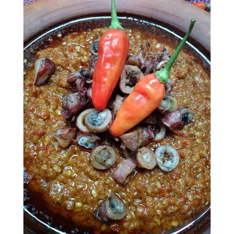 

sambal varian cumi asin