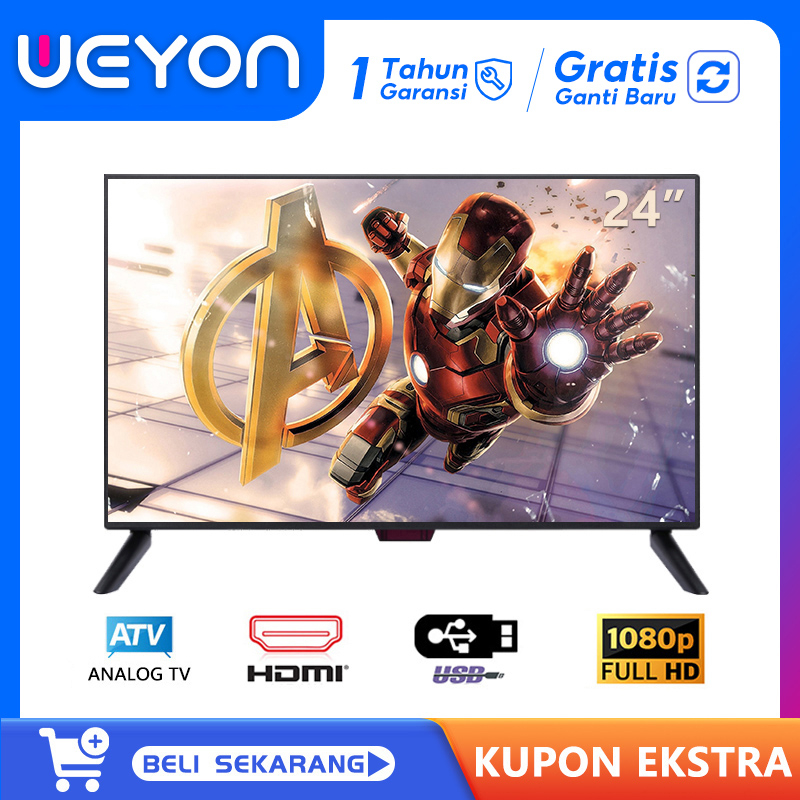 Weyon Digital TV 24 Inch TV LED 1 Tahun Garansi DVB T2