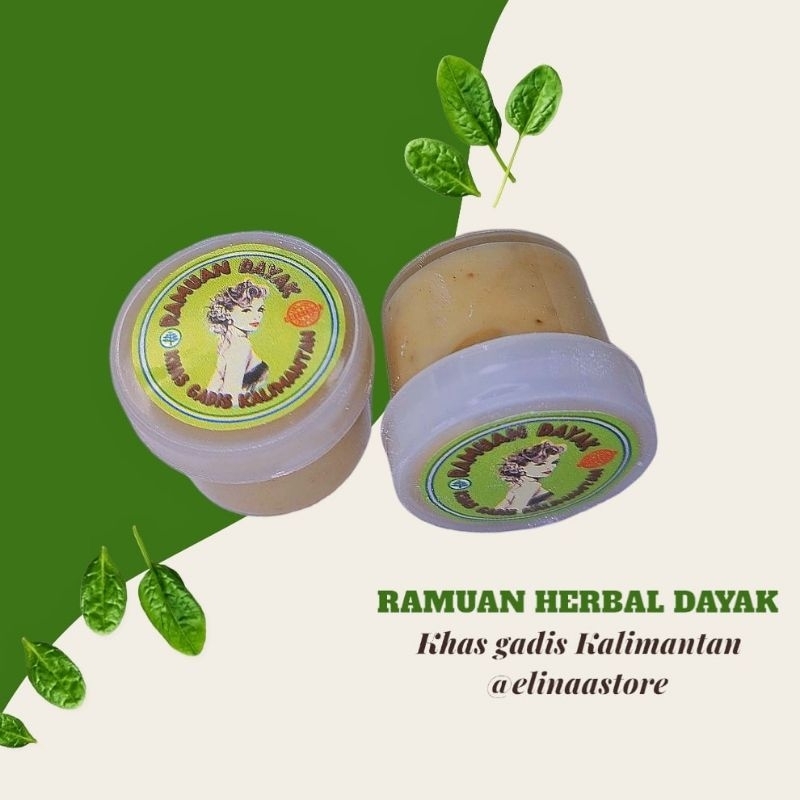 Ramuan Dayak Khas Gadis Kalimantan