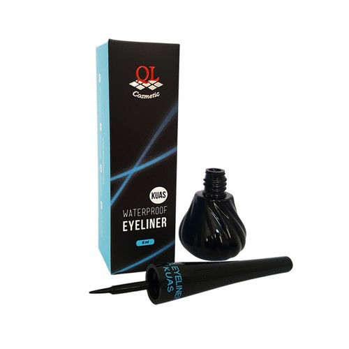 ✨ RAYA ✨ QL Waterproof Eyeliner 8ml Kuas