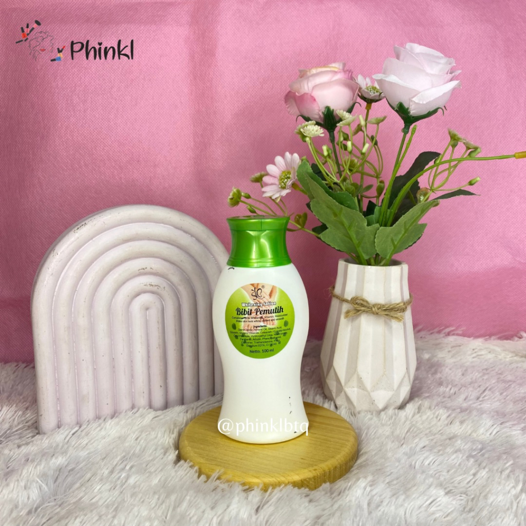 `ღ´ PHINKL `ღ´ SYB bibit pemutih lotion tutup hijau untuk bleaching campuran serum badan