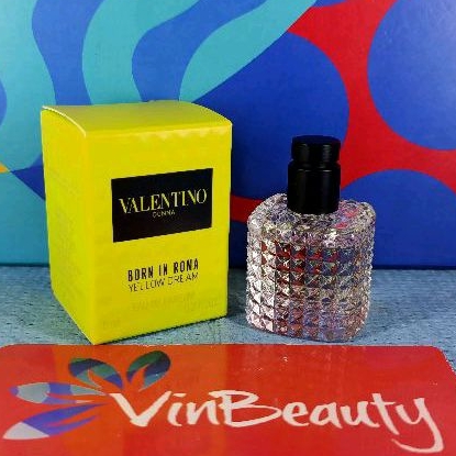 Miniatur Parfum OriginaL Valentino Donna Born In Roma Yellow Dream 6 ml For Women Murah