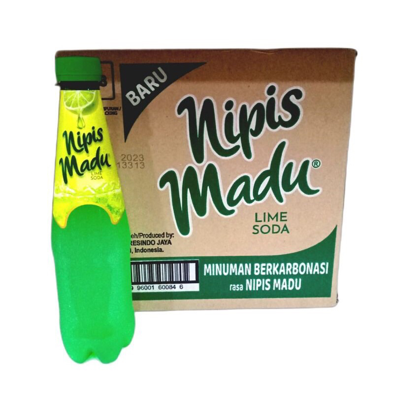 

(KHUSUS GOJEK GRAB) Lime Soda Nipis Madu 1 Dus isi 12 Botol @330ml Nipis Madu Mayora