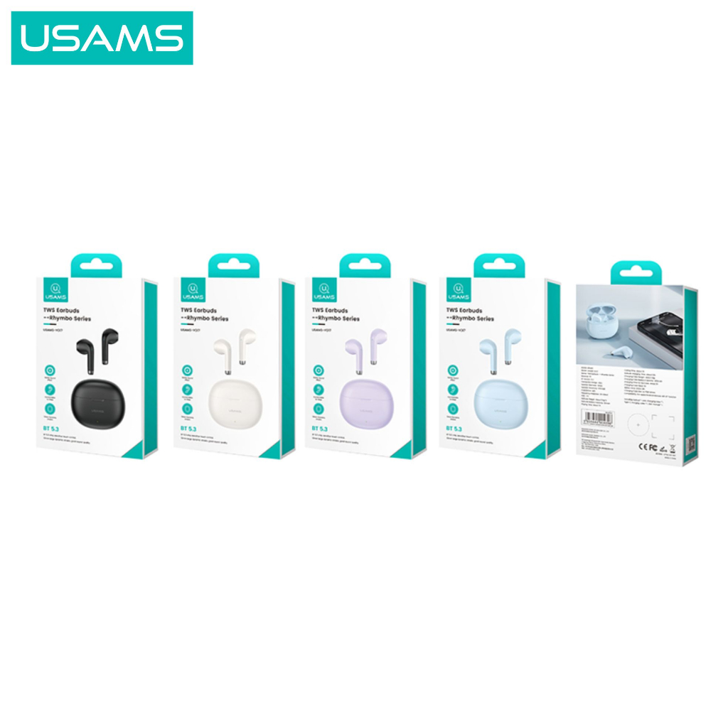 USAMS YO17 Rhymbo Series TWS Earbuds Bluetooth 5.3