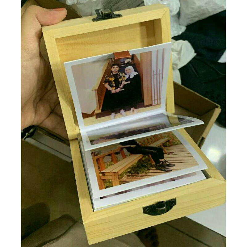 Box of Memories Kenang-Kenangan | Gift Box Pop Up | Box Photo Pull Out Photo | Kado Unik Anniversary Box | Size 10x10x7cm