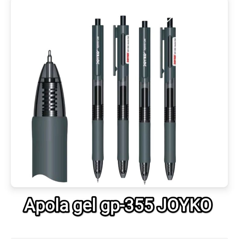 

Pulpen gel cetek APOLA GEL GP-355 JOYKO PER PCS