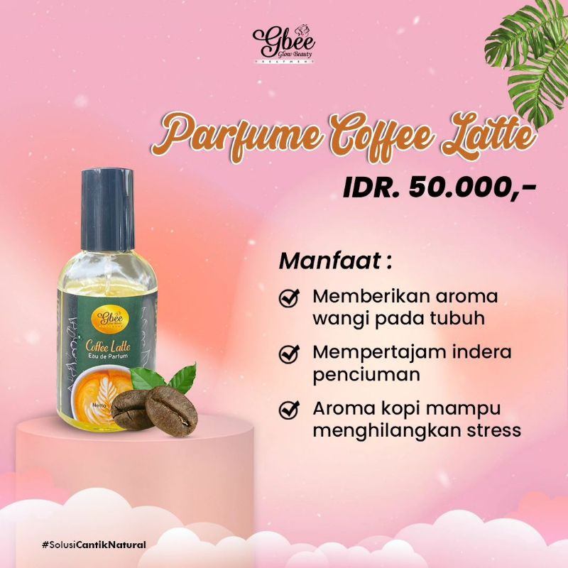 BY ADEEVA - PARFUM COFFEE LATTE GBEE GLOW BEAUTY