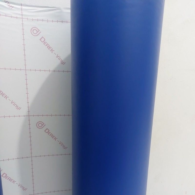 Skotlet biru dongker doff lebar 60cm