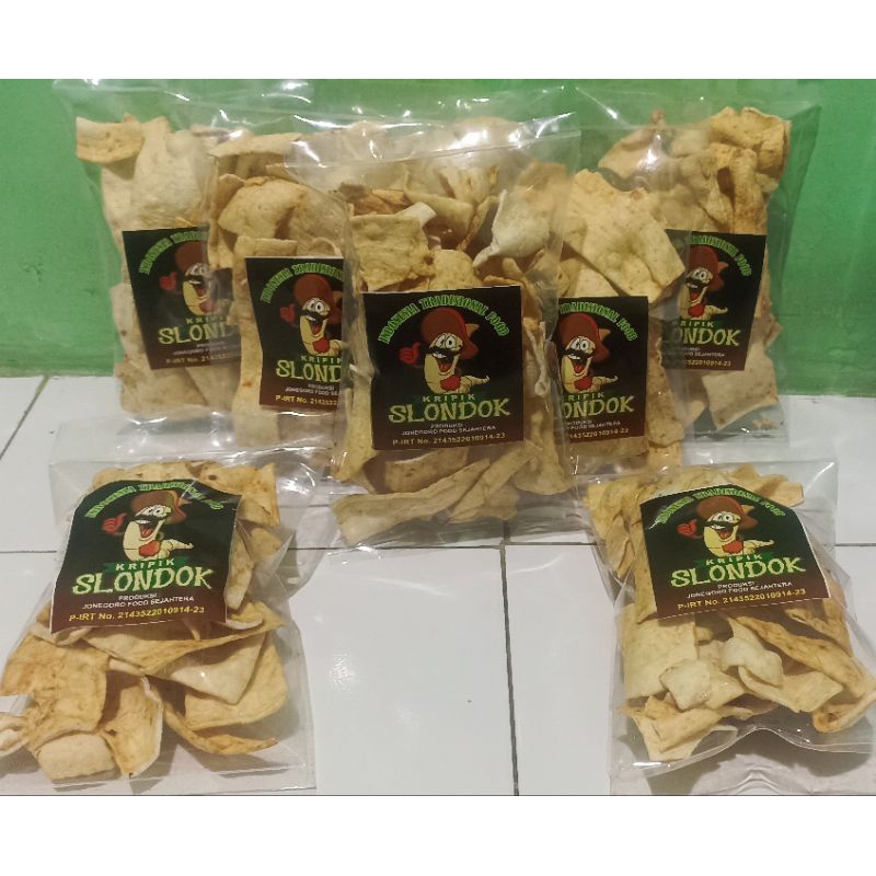 

Krupuk Slondok Singkong