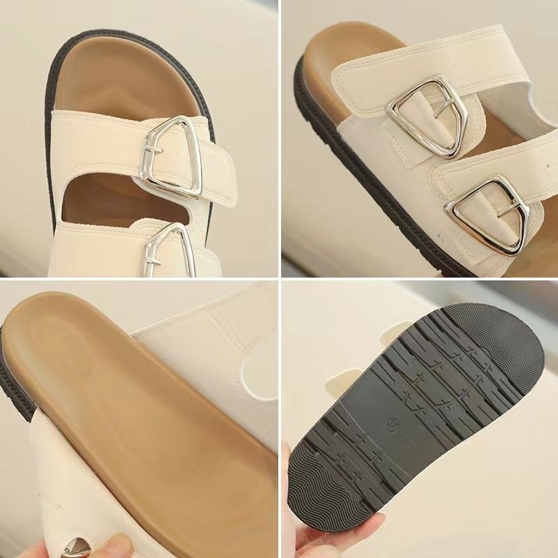 SNV991 - Sandal Double Strap Fashion Wanita