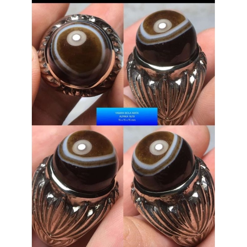 Batu Yaman Motif Bola mata