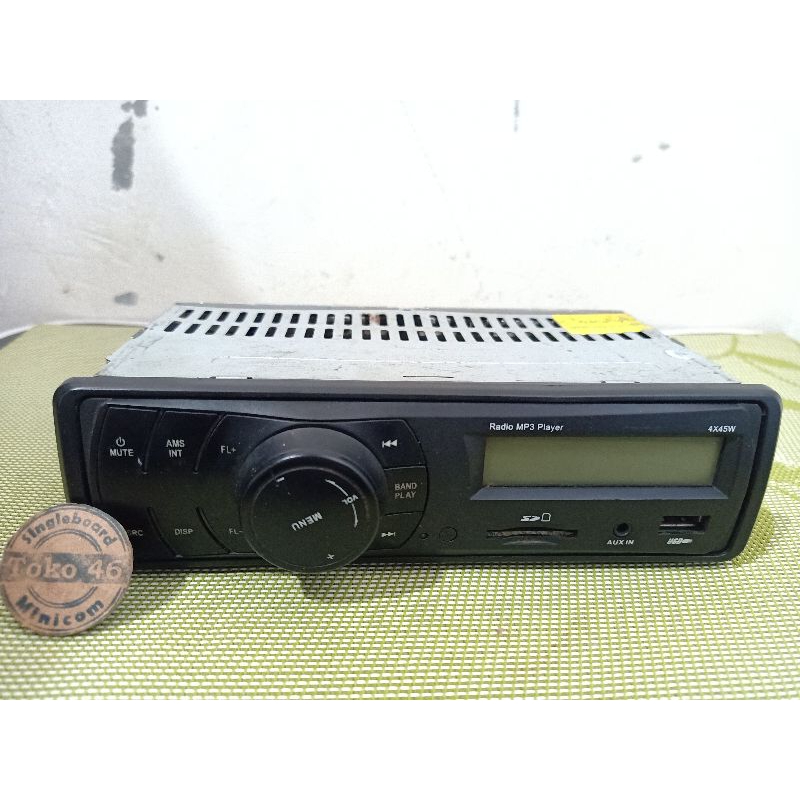 Head Unit Tape Single din USB MP3 CR4803 CR 4803