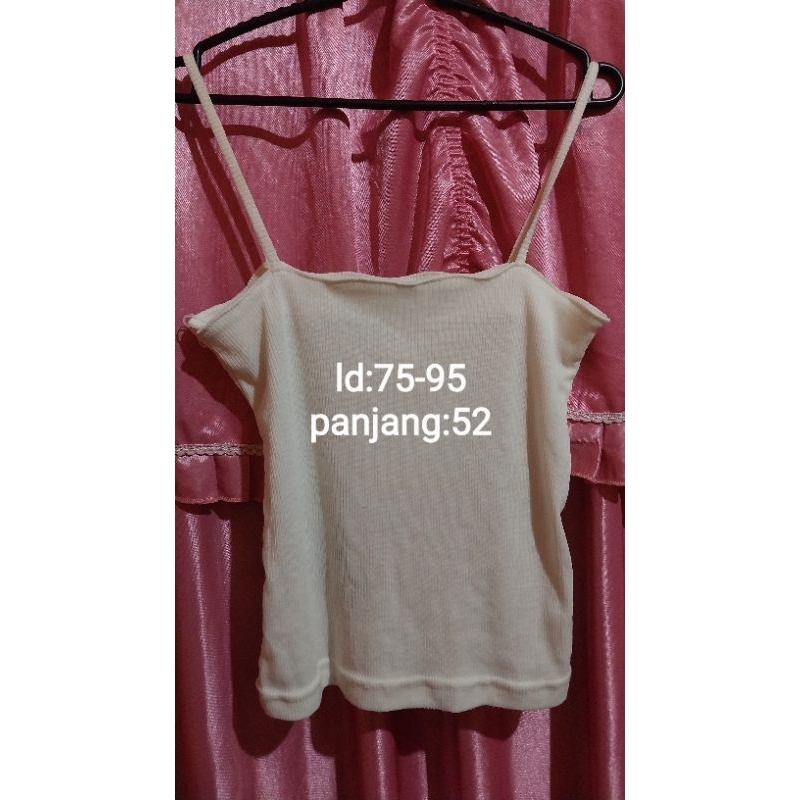 tanktop crop preloved