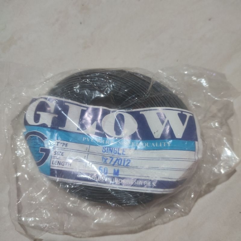 kabel serabut kecil 1×7 glow 50 meter