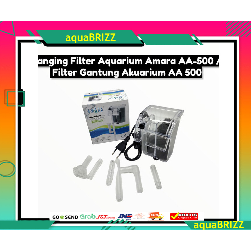 PROMO Hanging Filter Gantung Hang On Aquarium - Aquascape Amara AA 500