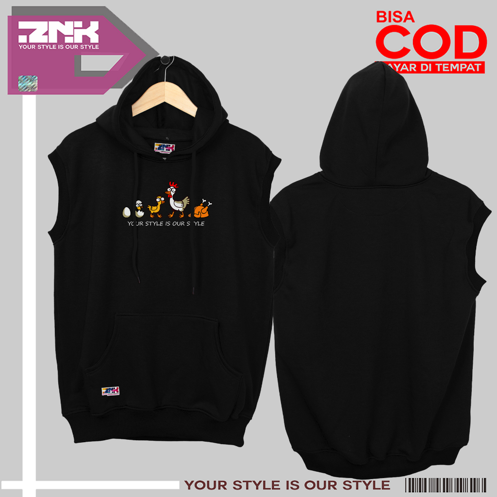 Vest wanita korean style oversize Vest pria hoodie terbaru kekinian Rompi pria casual keren Rompi pria jumbo keren Hoodie vest pria kekinian terbari warna hitam Hoodie vest wanita korean style Jaket vest rompi aestetic distro terbaru