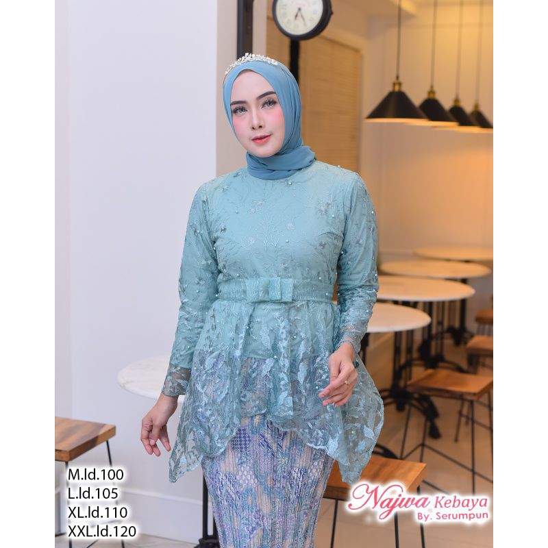 TUNIK/BLOUSE GOMES UKURAN M,L,XL,XXL LINGGAR DADA SAMPAI 120CM//SERAGAMAN KELUARGA//BAJU PESTA LAMARAN//BAJU KONDANGAN//BAJU LEBARAN//KEBAYA MODERN//KEBAYA ORIGINAL//TUNIK TERBARU//BLOUSE KEKINIAN//TUNIK PADANG//TUNIK MELAYU//BY SERUMPUN