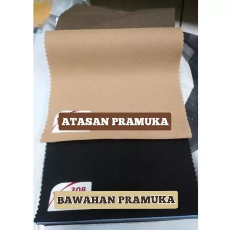 Kain Pramuka SNI ECERAN / Bahan Kain Seragam Pramuka / Kain pramuka meteran
