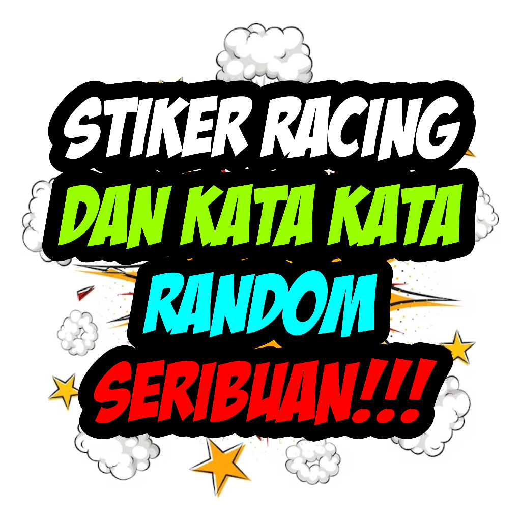 PROMO STIKER RANDOM SERIBUAN 1RB!!!