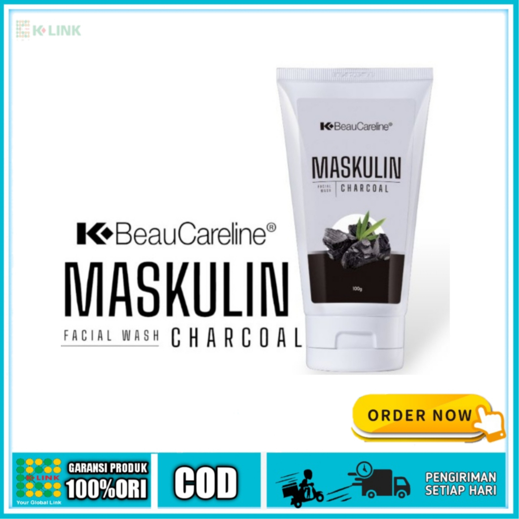 K-BEAUCARELINE MASKULIN CHARCOAL FACIAL WASH