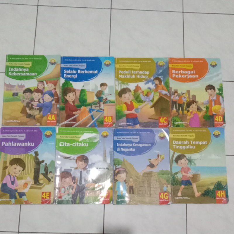 tematik Yudhistira edisi revisi kelas 4