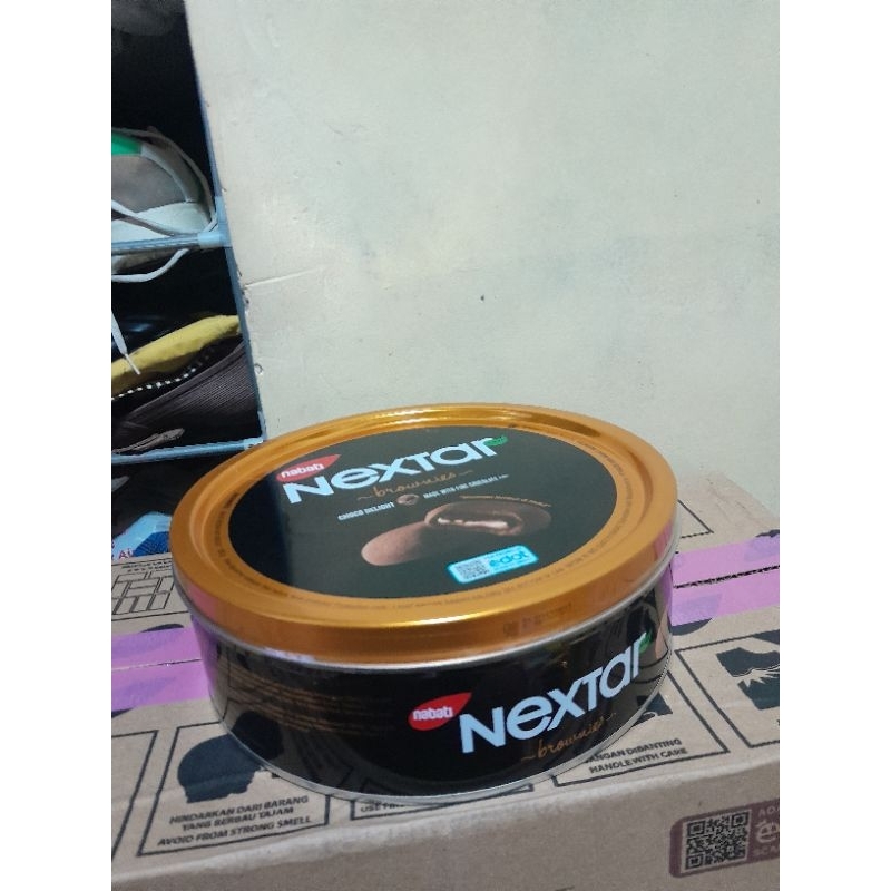 

nextar coklat brownis kaleng