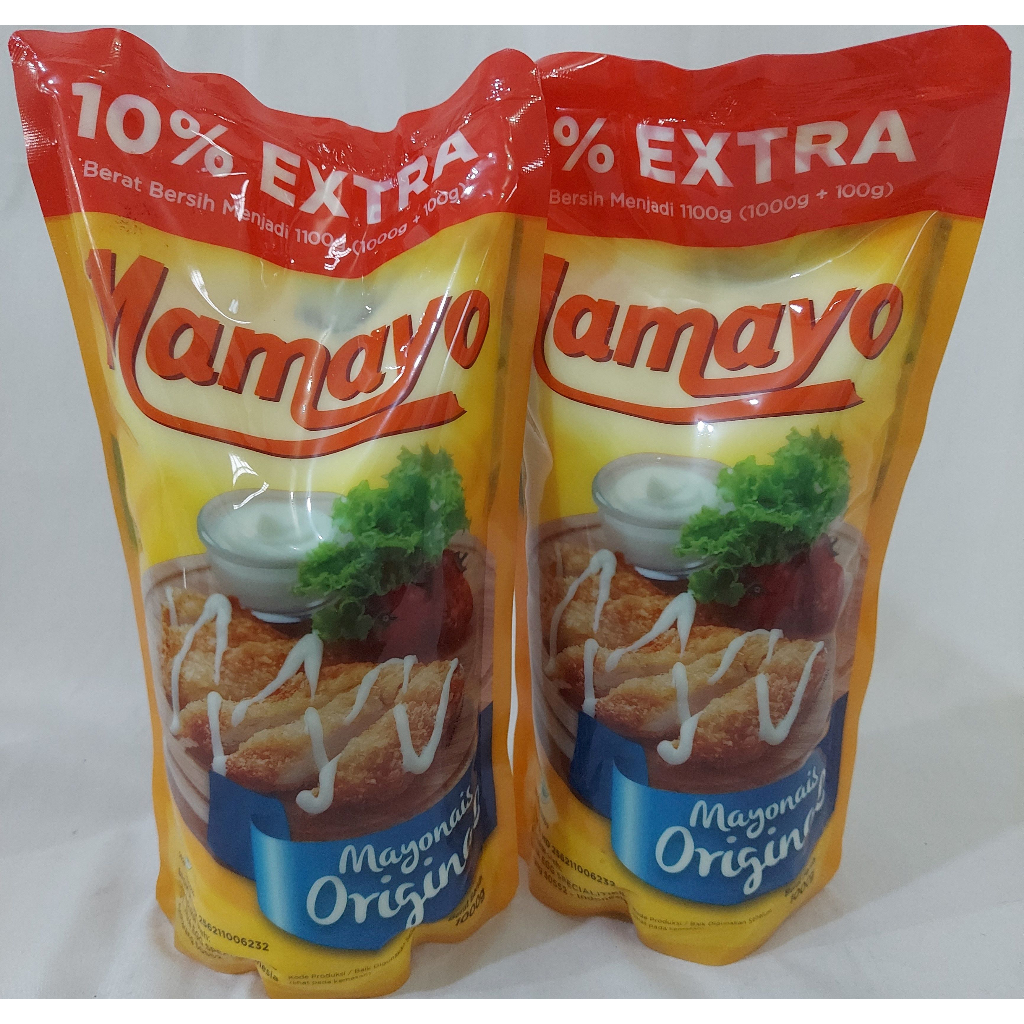 

Mayonaise Mamayo Kemasan Pouch 1Kg Extra 10% by Cimory