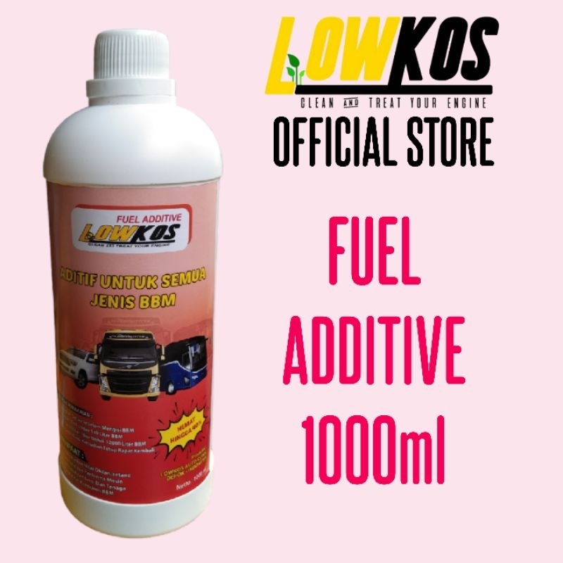 LOWKOS - FUEL ADDITIVE 1 Liter Cairan Penghemat BBM terbaik Ampuh dan Aman untuk mesin