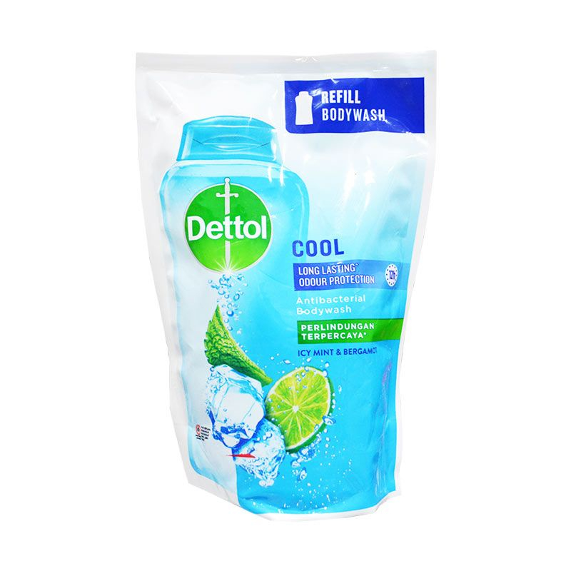 DETTOL CAIR COOL 410ML / DETTOL SABUN MANDI CAIR 410ML