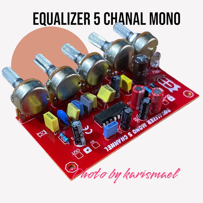 EQUALIZER 5 CHANAL MONO LA3600