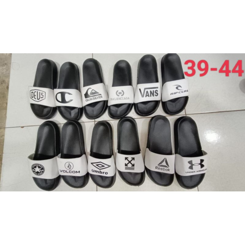 Sandal Selop Jelly Pria Fashion Platform Distro Murah Mix Branded