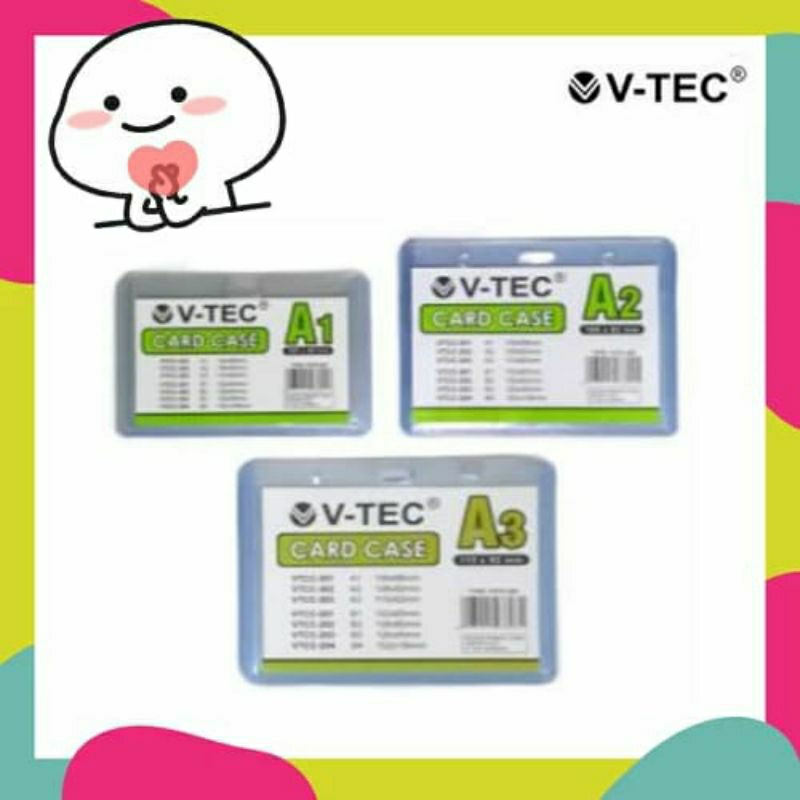 

[ PAK ISI 20 ] ID CARD CASE V-TEC VTCC-303-A3