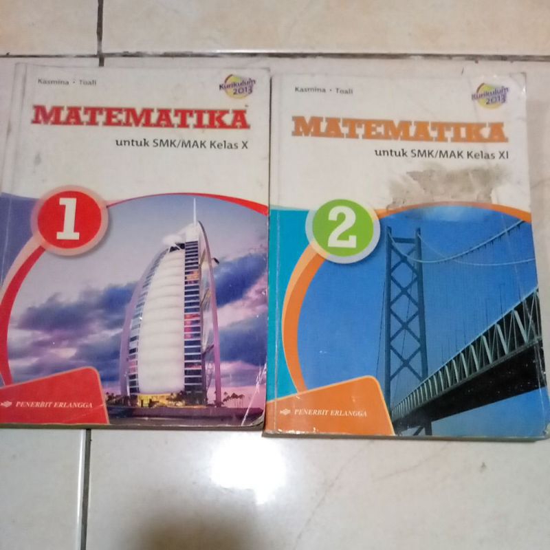 MATEMATIKA SMK kls X dan XI Erlangga bekas