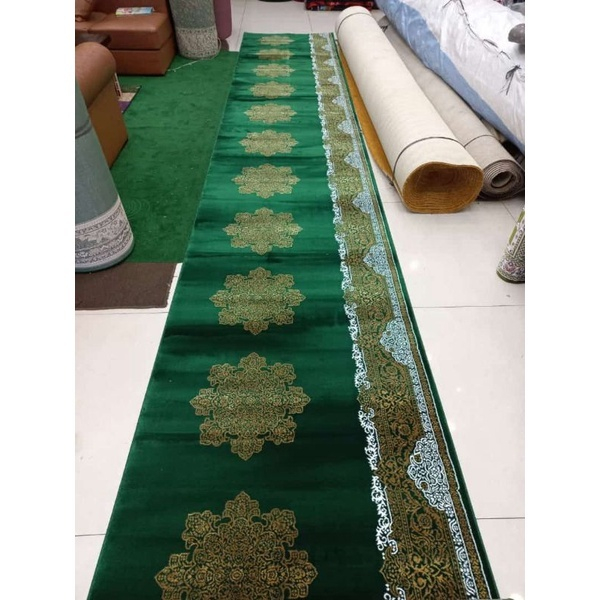 Karpet Masjid / Karpet Mushola / Sajadah Turkishtan 1 Roll 6 Meter tebal 15 mm