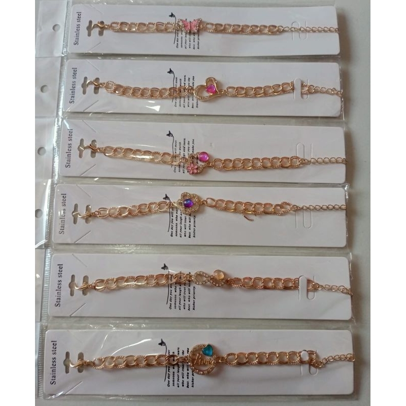 Gelang radium gold anak