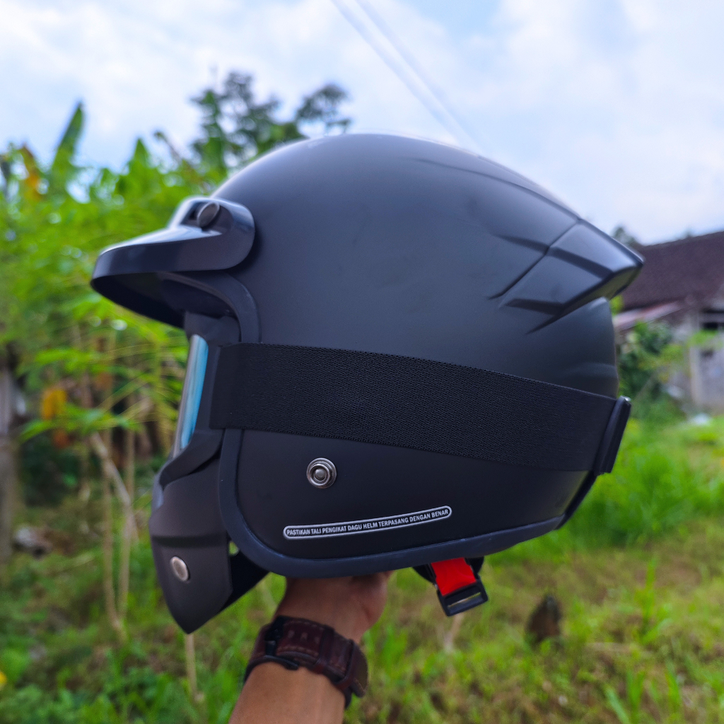 HELM BOGO RETRO KLASIK GOGGLE MASK TOPENG KAIROZ